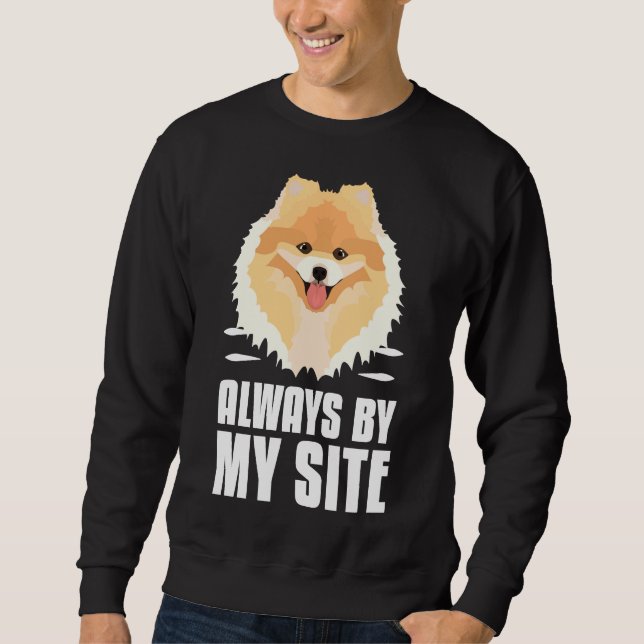Sweatshirt Best Buddy Pomeranian (Devant)