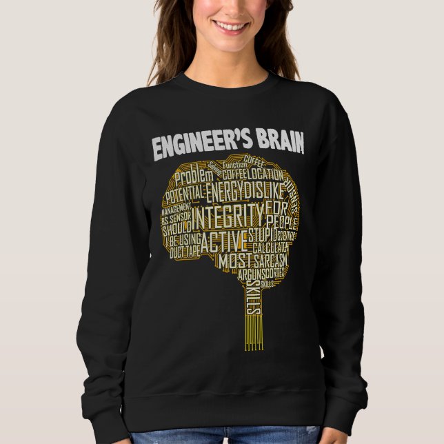 Sweatshirt Best Engineer Ever Profession Engineering Career (Devant)