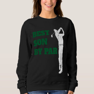 Sweatshirt Best Son By Par Golf
