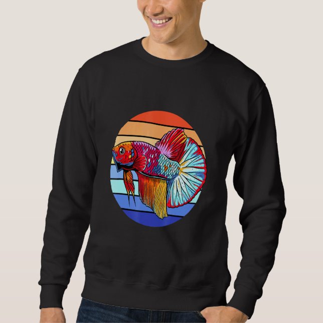 Sweatshirt Betta fish (Devant)