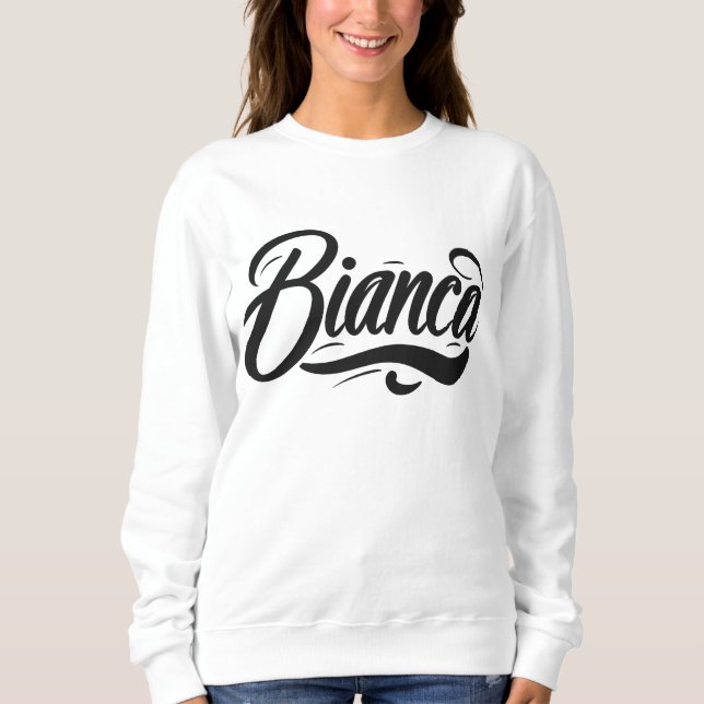 Sweatshirt bianca T-Shirt (Devant)