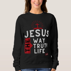 Sweatshirt Bible Verse Jean 146 Inspirationnelle Bible Chréti