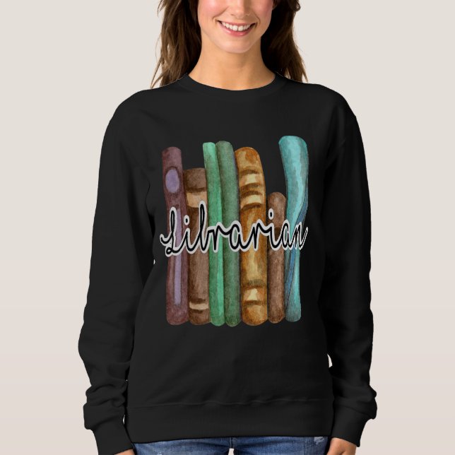 Sweatshirt Bibliothécaire Tee (Devant)