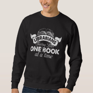 Sweatshirt Bibliothèque de l'école Livre de travail Lover Ret
