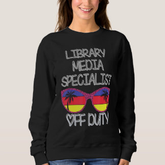 Sweatshirt Bibliothèque Spécialiste des médias Plage des Lune