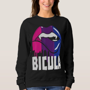 Sweatshirt Bicula, dents en bi-morsure pour la bonne morsure
