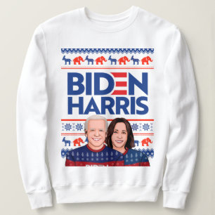 SWEATSHIRT BIDEN HARRIS UGLY SWEATER