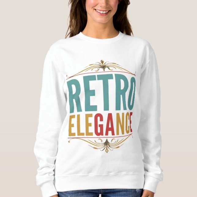 Sweatshirt Bien sûr, voici une image pour un t-shirt design a (Devant)