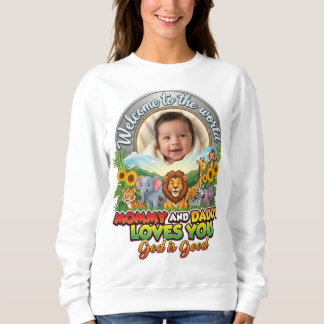 Sweatshirt Bienvenue dans le Monde