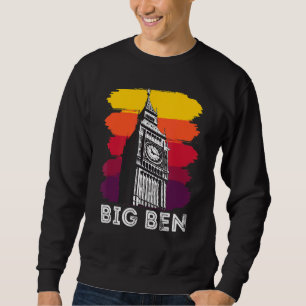 Sweatshirt Big Ben London Sites Touristiques En Angleterre