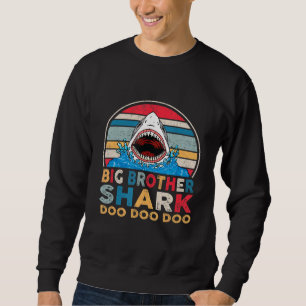 Sweatshirt Big Brother Shark Doo Doo Doo Tee Pères Parfaits