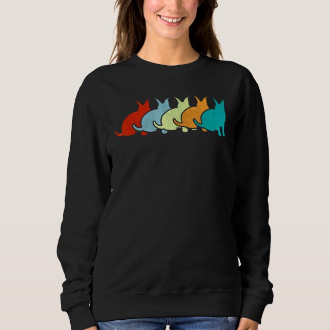 Sweatshirt Big Floppa Caracal Cat Meme_1 (Devant)