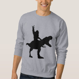 Sweatshirt Bigfoot équitation T-Rex