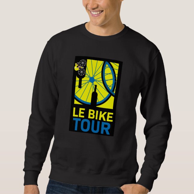 Sweatshirt Bike Tour Art (Devant)