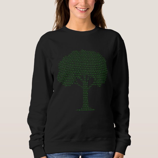 Sweatshirt Binary Tree Computer Science Coding (Devant)