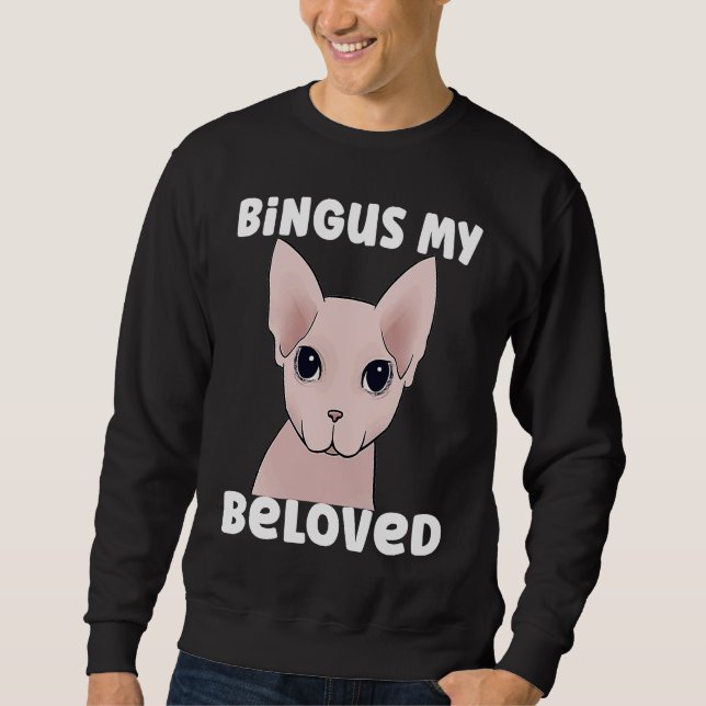 Sweatshirt Bingus My Beloved Cat (Devant)