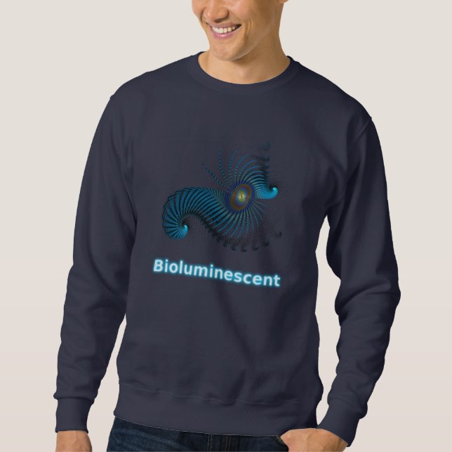 Sweatshirt Bioluminescent Alien Sea Creator (Devant)