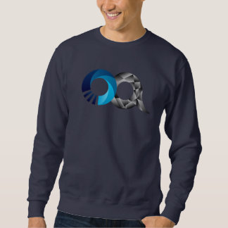 Sweatshirt bipolaire de bleu d'icône d'ours