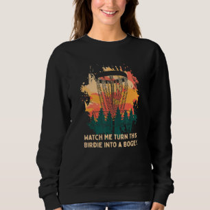 Sweatshirt Birdie Dans Un Humour De Golf De Bogey Disk