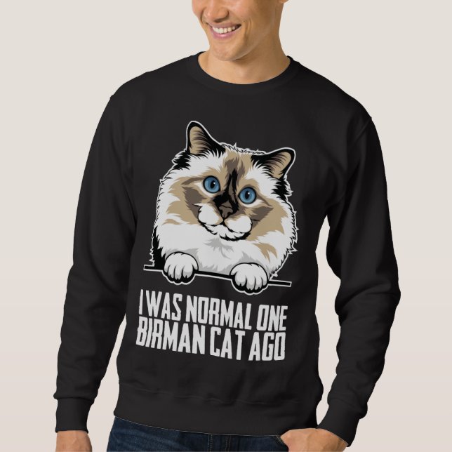 Sweatshirt Birman cats  Birman  Birman kitten  3 (Devant)