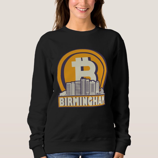 Sweatshirt Birmingham Bitcoin Maximalist (Devant)