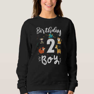 Sweatshirt Birthday Boy 2 ans