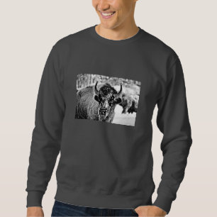 Sweatshirt Bison de Yellowstone