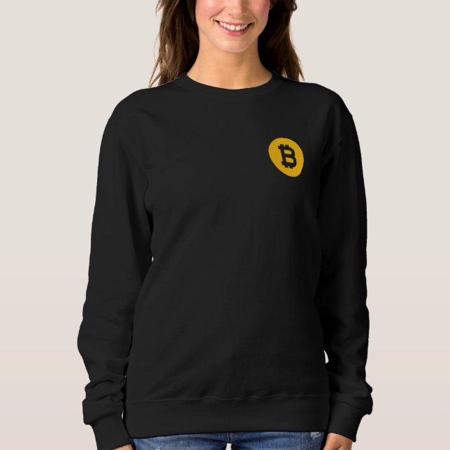 Sweatshirt Bitcoin (Devant)
