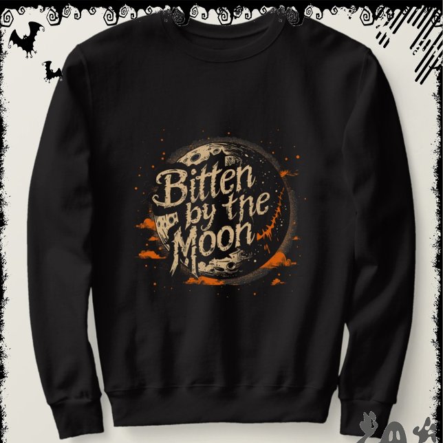 Sweatshirt Bitten by the Moon | ExDesigner | Halloween (Créateur téléchargé)