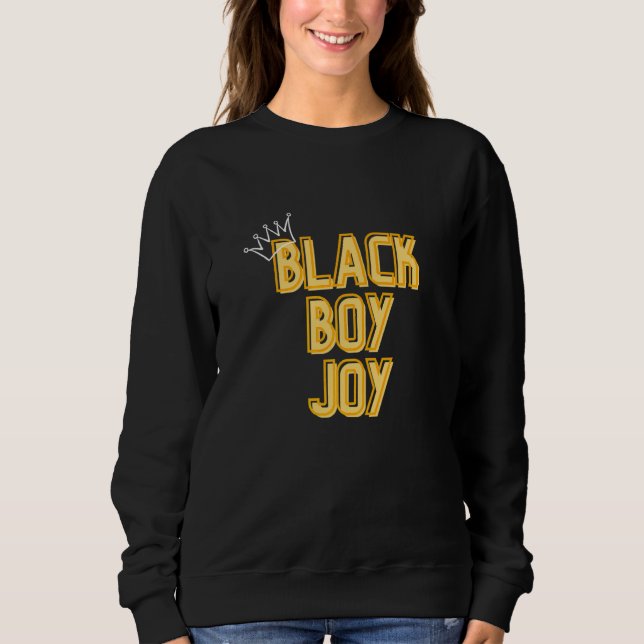 Sweatshirt Black Boy Joy (Devant)