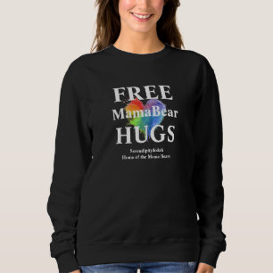Sweatshirt Black Free Hugs - pas de capuchon