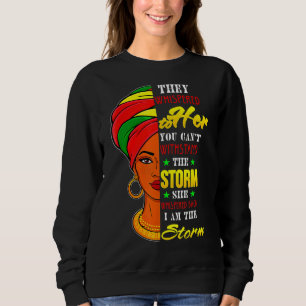 Sweatshirt Black Girls Femmes Africaines Afro I Am The Stor
