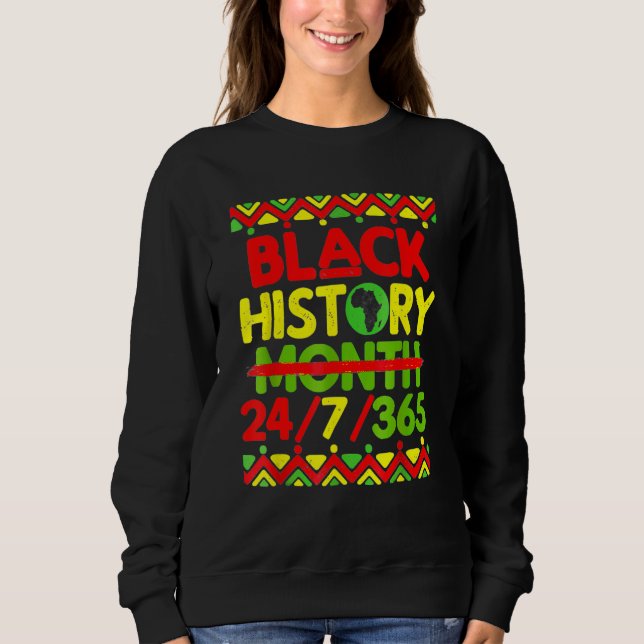 Sweatshirt Black History Month 247365 African American Melani (Devant)