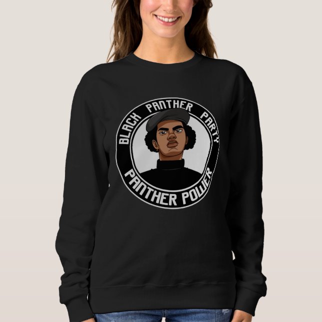 Sweatshirt Black History Panther Party 1966 Oakland Californi (Devant)