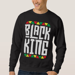 Sweatshirt Black King for Boys Homme History Mois Melanin Cad