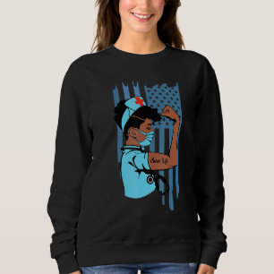 Sweatshirt Black Nurse Black Girl Magic Arican American Nurse