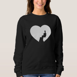 Sweatshirt Black Queen Afro Heart Girl Magic Melanin Homme Fe