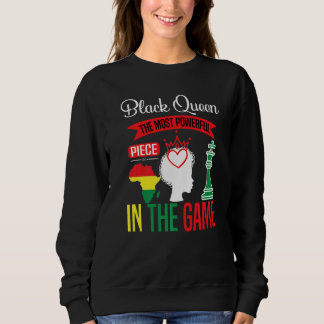 Sweatshirt Black Queen La Pièce La Plus Puissante Le Jeu Blac