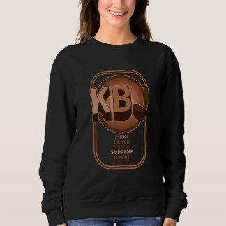 Sweatshirt Black Women Afro Black History Mois Fier Black G