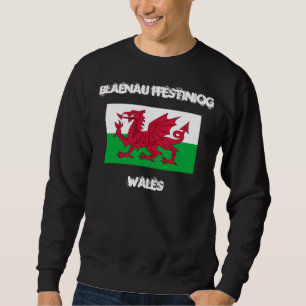 Sweatshirt Blaenau FfPalestinian og, Pays de Galles avec drap