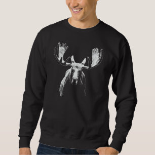 Sweatshirt Blanc d'orignaux de Taureau