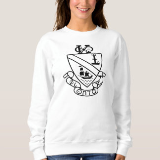 Sweatshirt Blason de Phi Chi Theta | N&B
