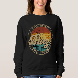 Sweatshirt BLAZE L'Homme Le Mythe La Légende Prénom