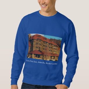 Sweatshirt bleu homme avec Grove Park Inn Photo