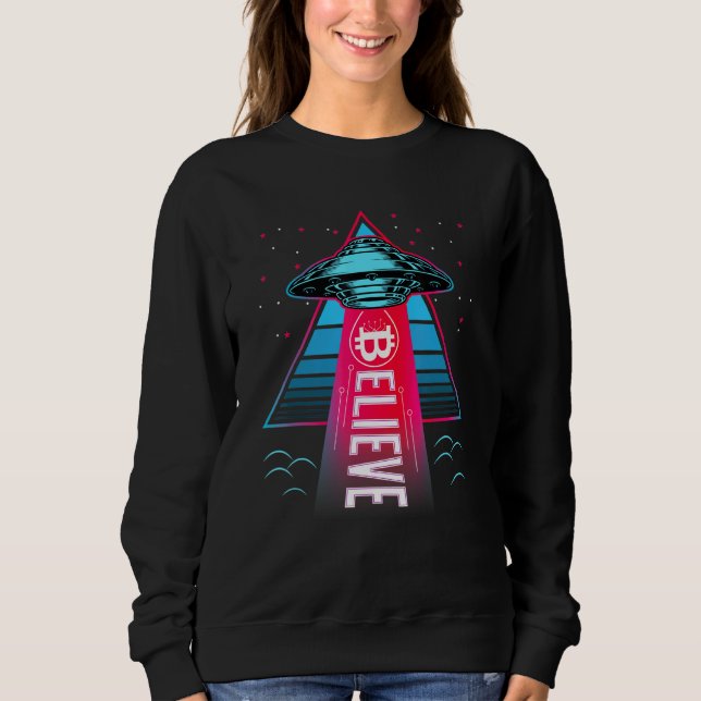 Sweatshirt Blockchain Ou Crypto Ou Etherum Millionaire Ou Ali (Devant)