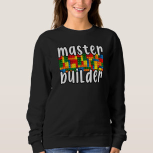 Sweatshirt Blocs Générateur de briques Générateur maître