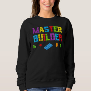 Sweatshirt Blocs maîtres Générateur de briques Blocs Bâtiment
