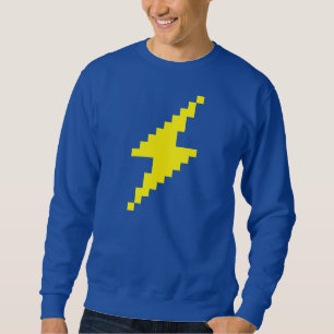 Sweatshirt Bloxels Lightning Bolt