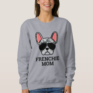 Sweatshirt Blue Merle French Bulldog Frenchie Chien Maman Swe