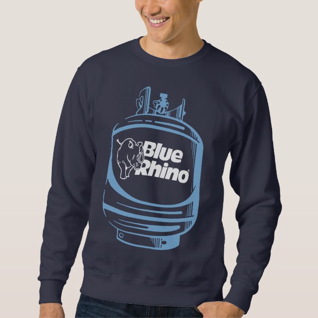 Sweatshirt Blue Rhino "Tank" Dark Men (Devant)